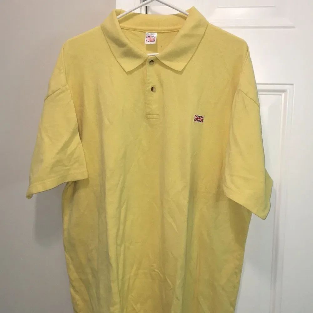 Vintage Union Jack QUEEN Freddie Mercury band london england polo golf shirt